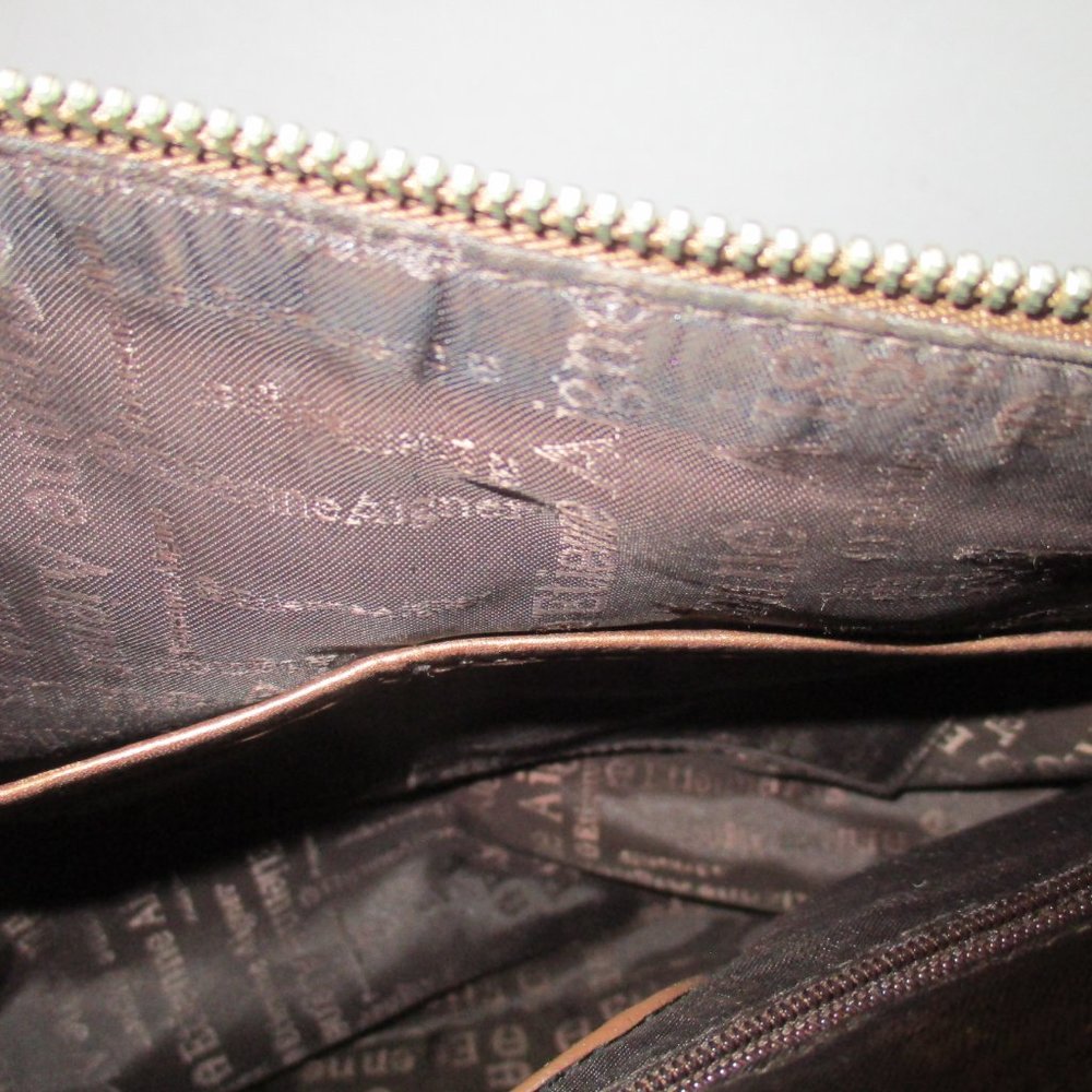 *Etienne Aigner Bronze Copper Iridescent RETRO Hobo Shoulder Bag - Picture 7 of 7